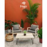  Ghế sofa 2 tay vịn thư giãn FEGO kèm đệm 