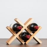  Kệ gỗ để rượu vang FEGO/ Giá để chai rượu vang bàn ăn, phòng bếp 