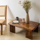  Bàn trà, bàn ngồi bệt gỗ tự nhiên FEGO 