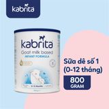  Sữa dê Kabrita số 1 (0-12 tháng) - Thùng 6 lon 800g 