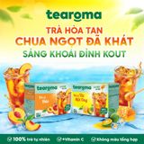  Thùng Trà Tearoma hòa tan vị Tắc mật ong hộp 196g (14 gói x 14g) (Thùng 24 Hộp) 