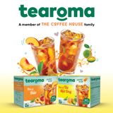  Thùng Trà Tearoma hòa tan vị Tắc mật ong hộp 196g (14 gói x 14g) (Thùng 24 Hộp) 