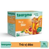  Trà Tearoma hòa tan vị Đào hộp 196g (14 gói x 14g) 