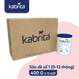  Sữa dê Kabrita số 1 (0-12 tháng) - Thùng 12 lon 400g 