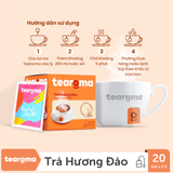 Thùng Tearoma Trà Đào túi lọc (Thùng 36 Hộp) 