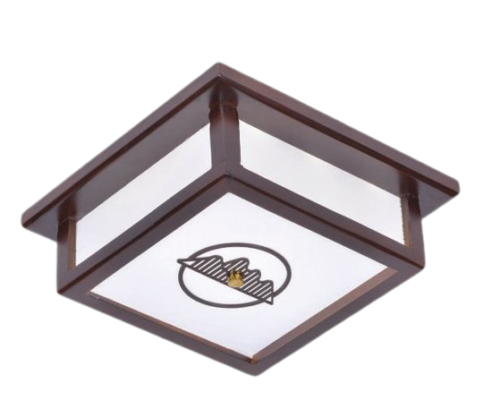 Đèn Ốp Trần Gỗ 082-300