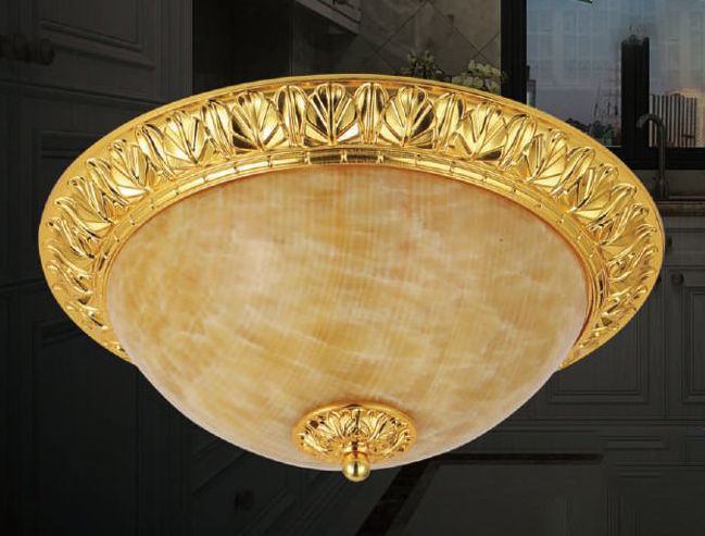 Đèn mâm đồng đá 1215/300