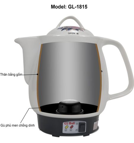  Siêu sắc thuốc Gali GL-1815 