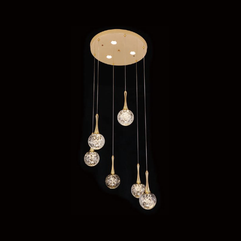 Đèn thả pha lê 2015/6