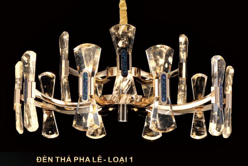 Đèn thả pha lê 2366/10+5