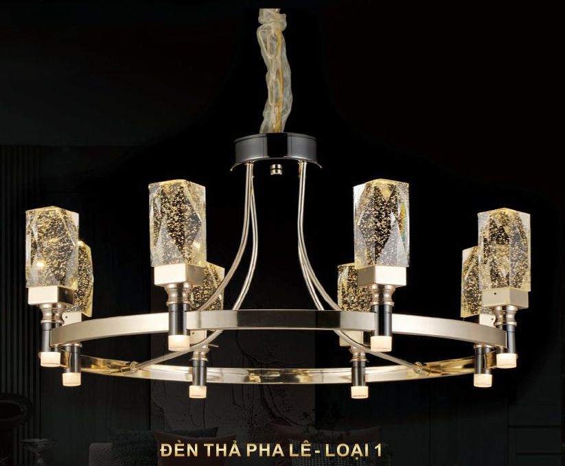 Đèn thả pha lê 2392-8