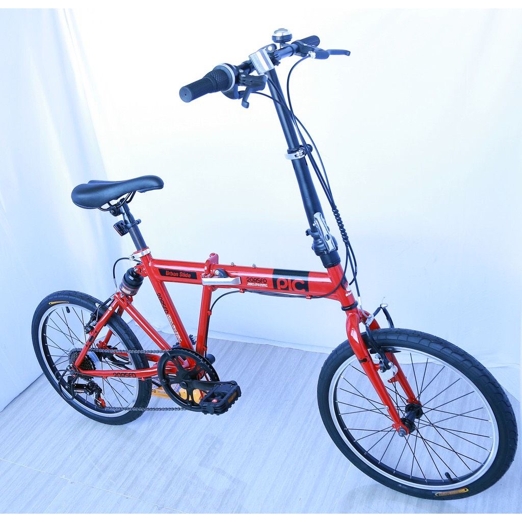 Xe đạp gấp PIC20RFD-Đỏ