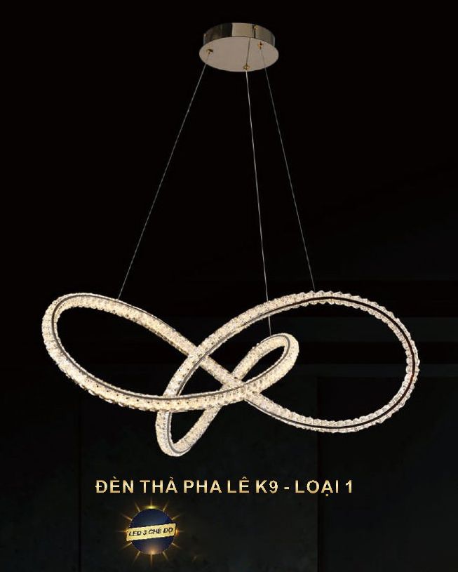 Đèn thả pha lê 6002-72D