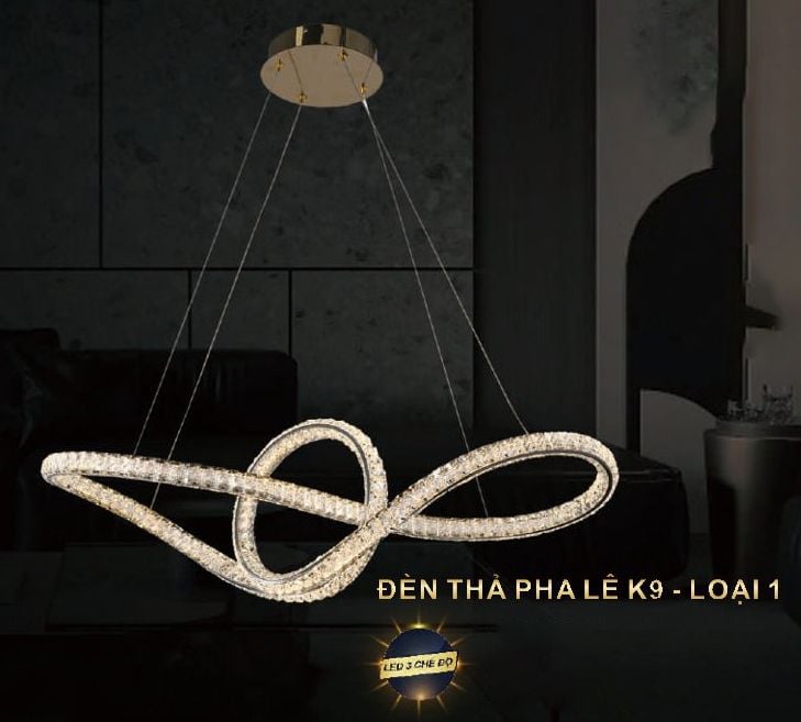 Đèn thả pha lê 6007-58D