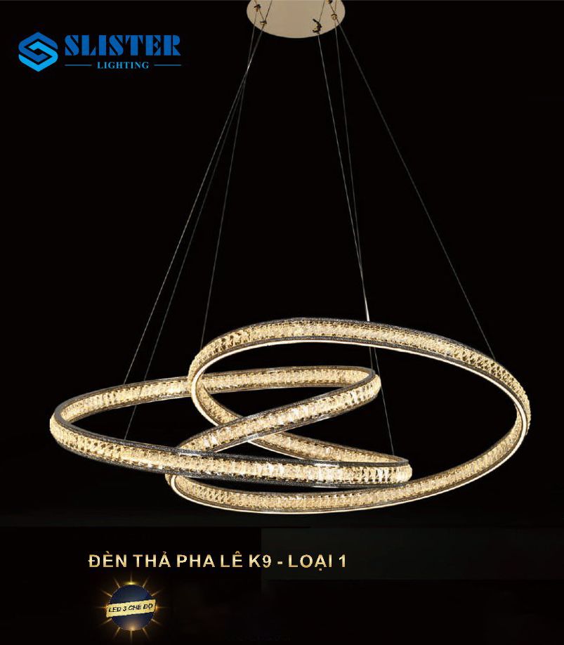 Đèn thả pha lê 6017-206D