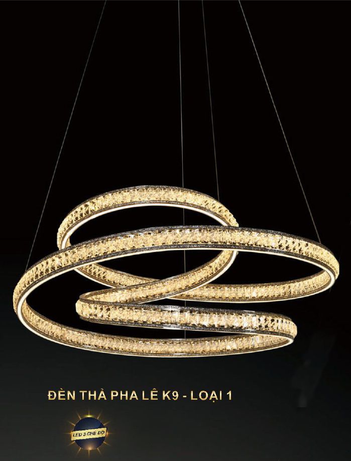 Đèn thả pha lê 6020-216D