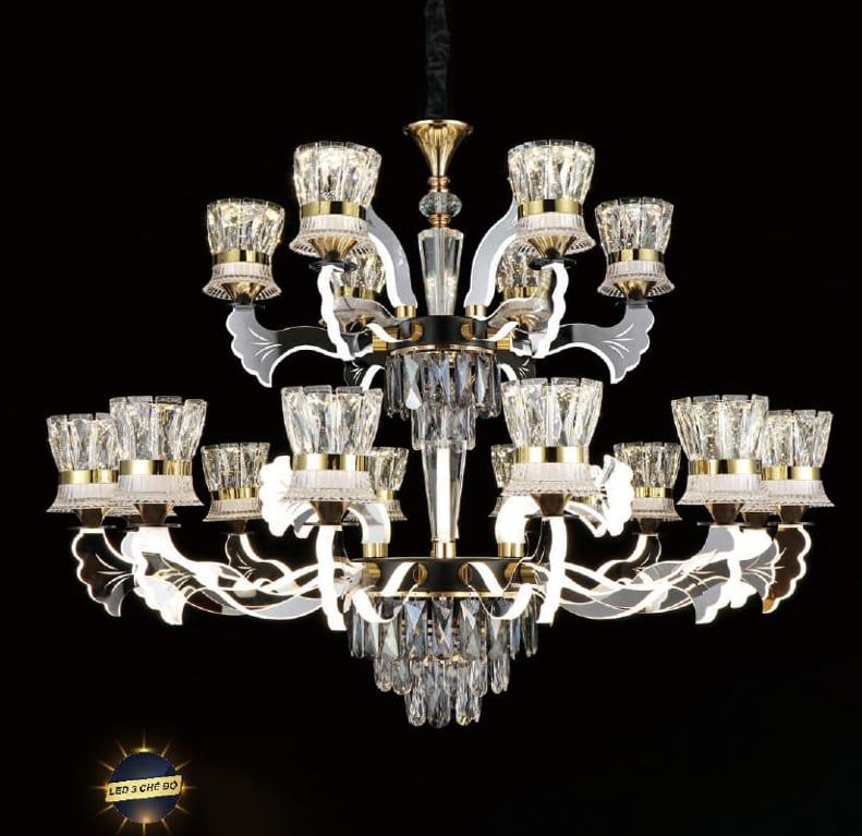 Đèn chùm led 6108/12+6