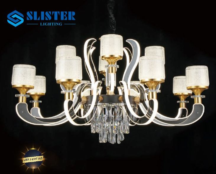 Đèn chùm led 6125/8+4