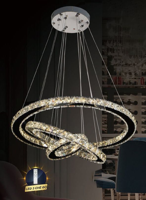 Đèn thả pha lê 637A/3