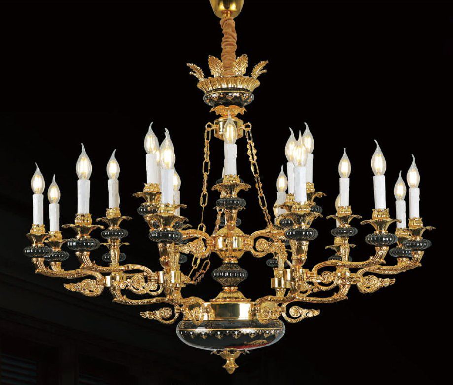 Đèn chùm đồng 6760-24