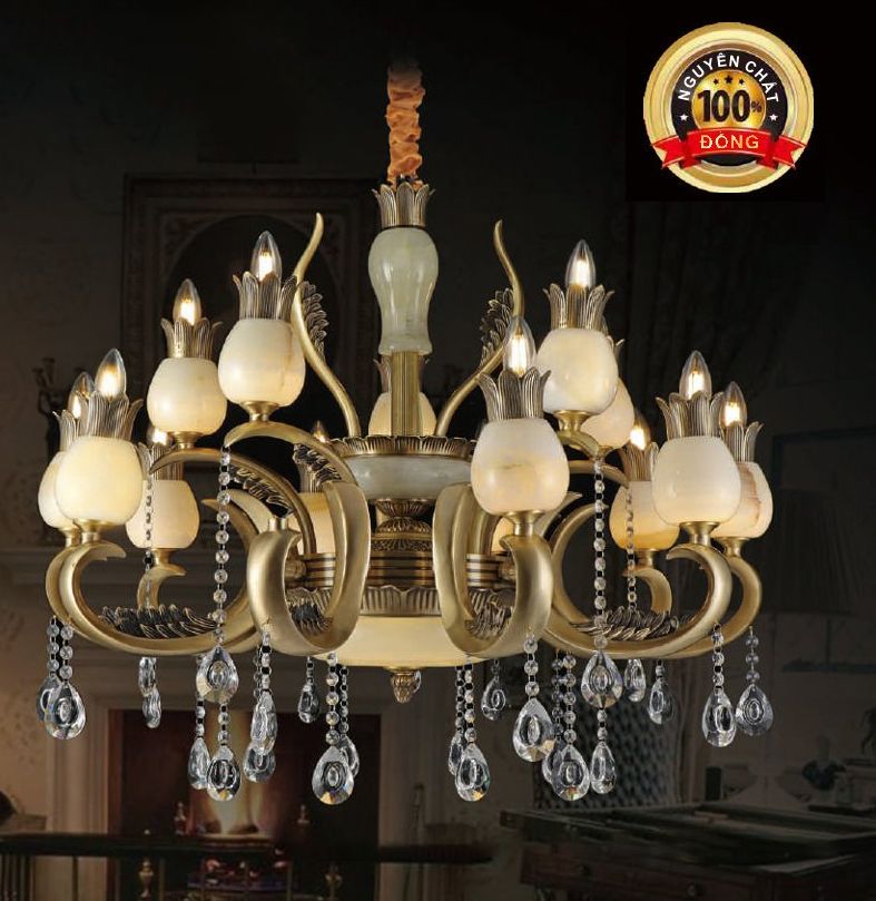 Đèn chùm đồng 6807/10+5