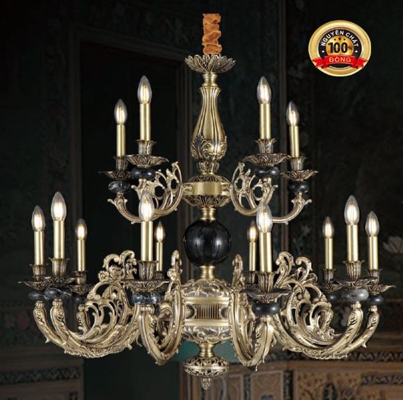 Đèn chùm đồng 6809/10+5