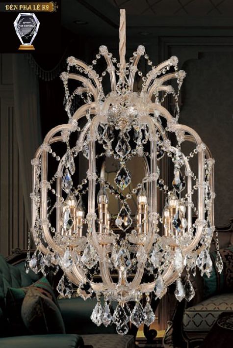 Đèn chùm pha lê nến 7016/10+1