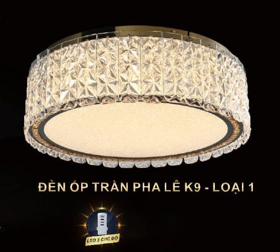 Đèn ốp trần pha lê 7088-128X
