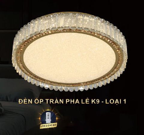  Đèn ốp trần pha lê 7931-128X 