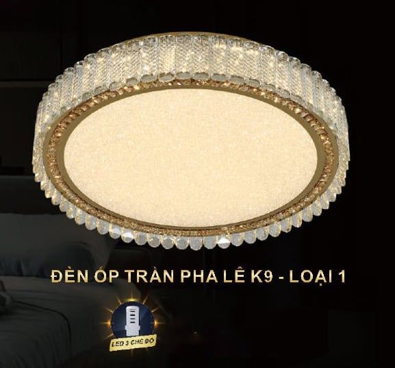 Đèn ốp trần pha lê 7931-128X