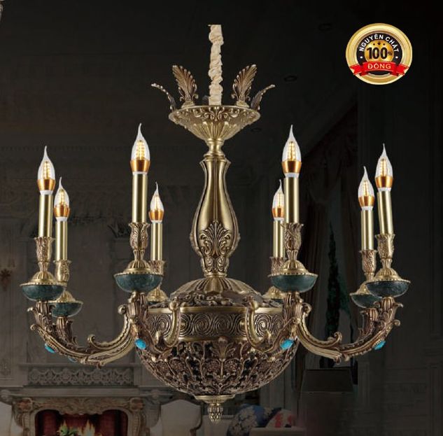 Đèn chùm đồng 8009/8