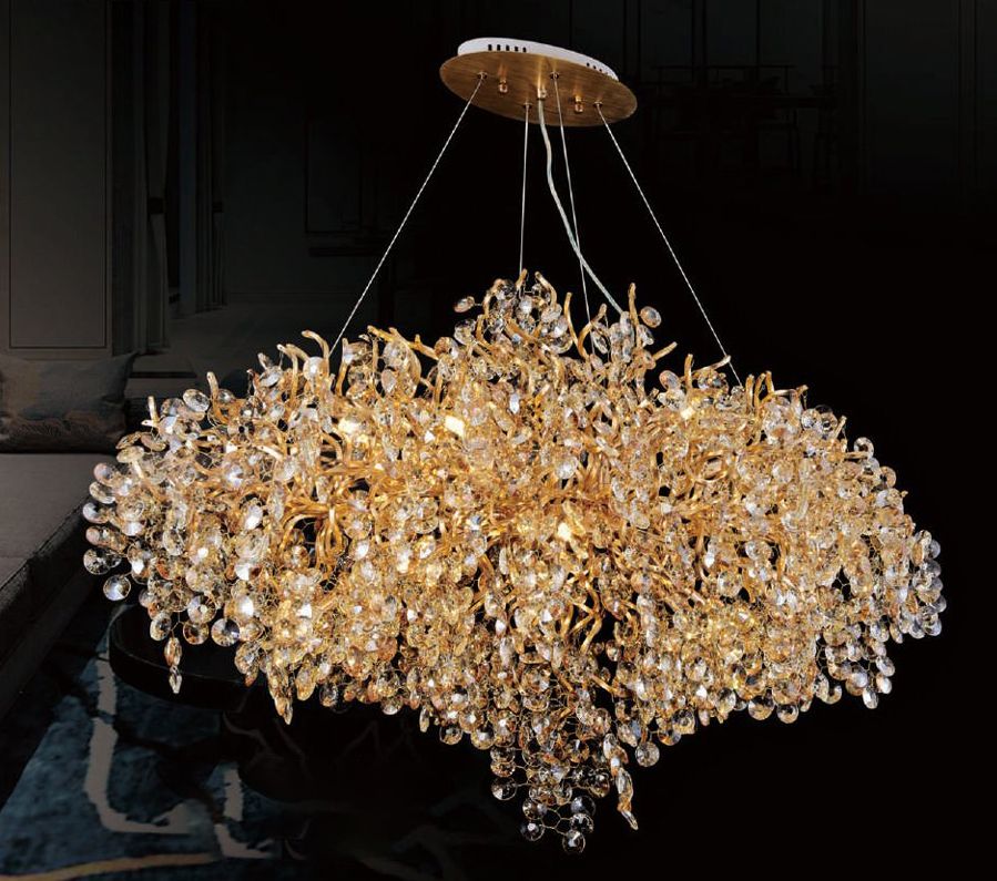 Đèn thả pha lê 8033-L1200