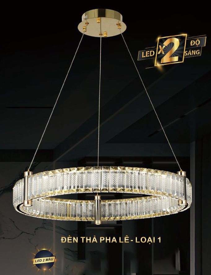 Đèn thả pha lê 8181-1000