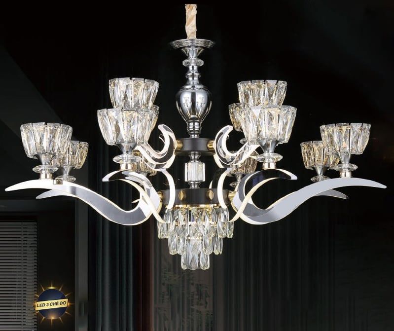 Đèn chùm led 8519/8+4