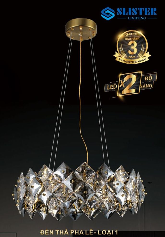 Đèn thả pha lê 86055-750
