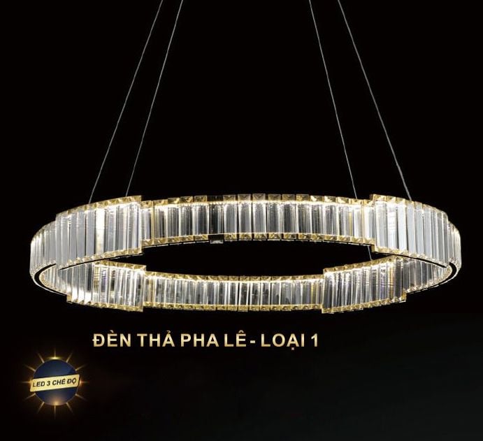 Đèn thả pha lê 86102-1000