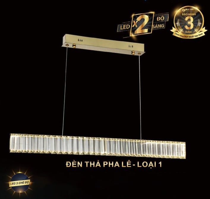 Đèn thả pha lê 86106-L800