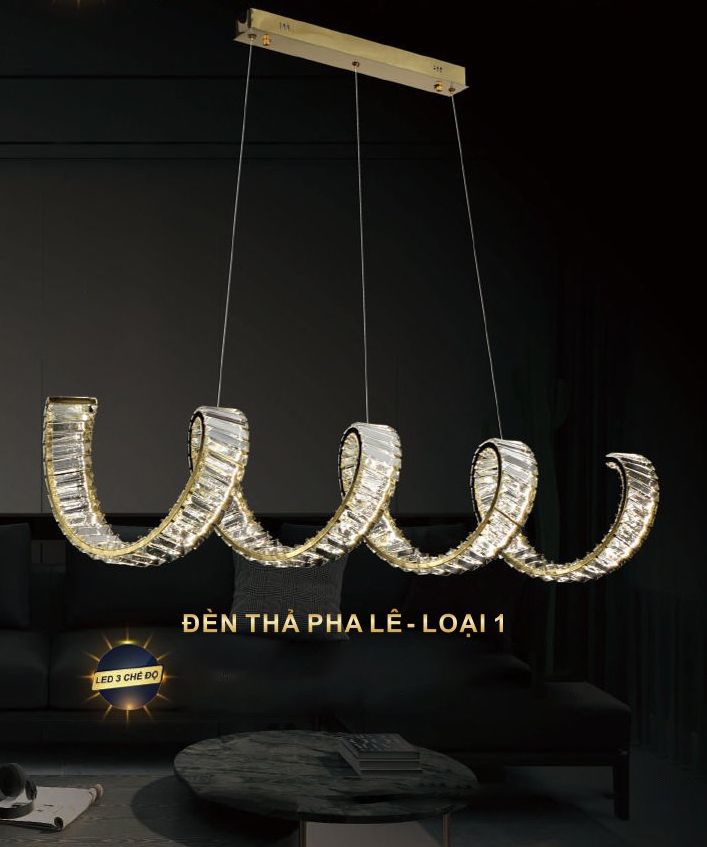 Đèn thả pha lê 86120-1200
