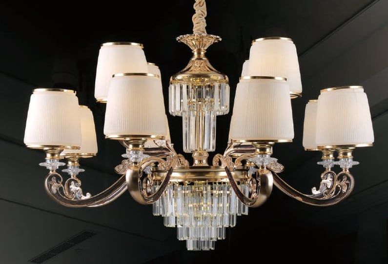 Đèn chùm cổ điển 8665/8+4