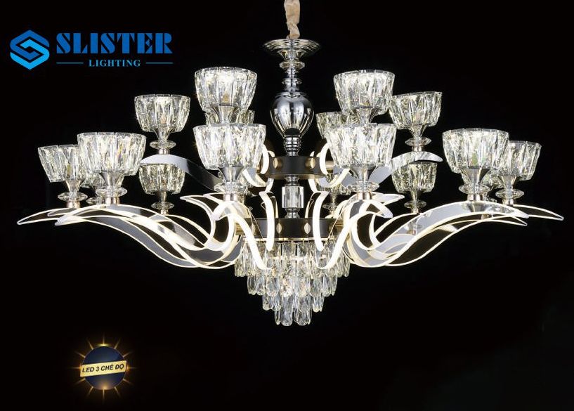 Đèn chùm led 8812/12+6