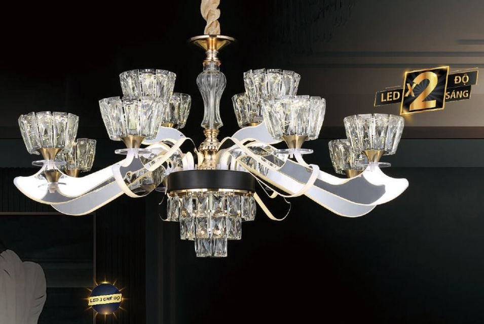 Đèn chùm led 8820/8+4