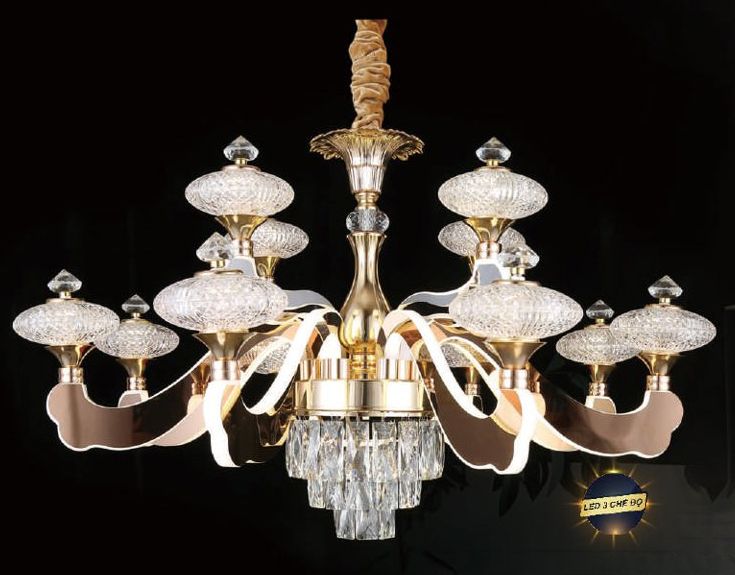 Đèn chùm led 8821/8+4
