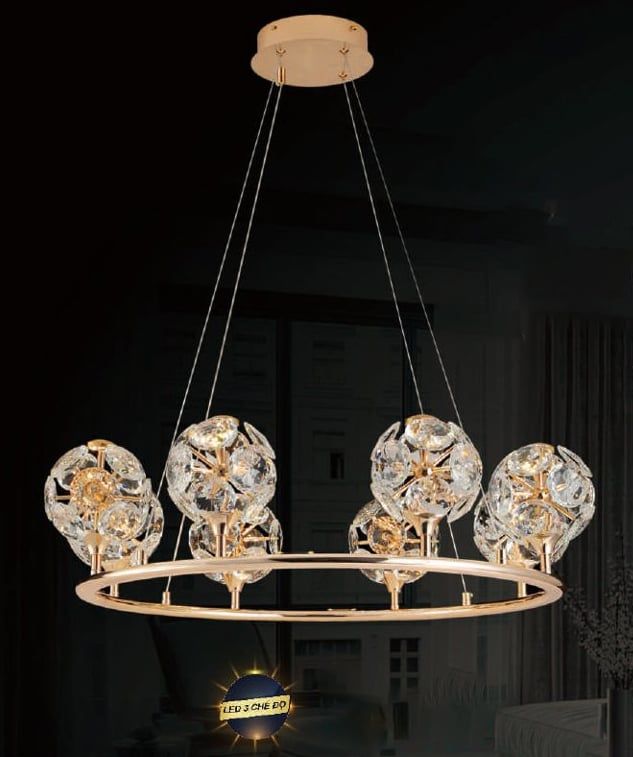 Đèn thả pha lê 8833A/800