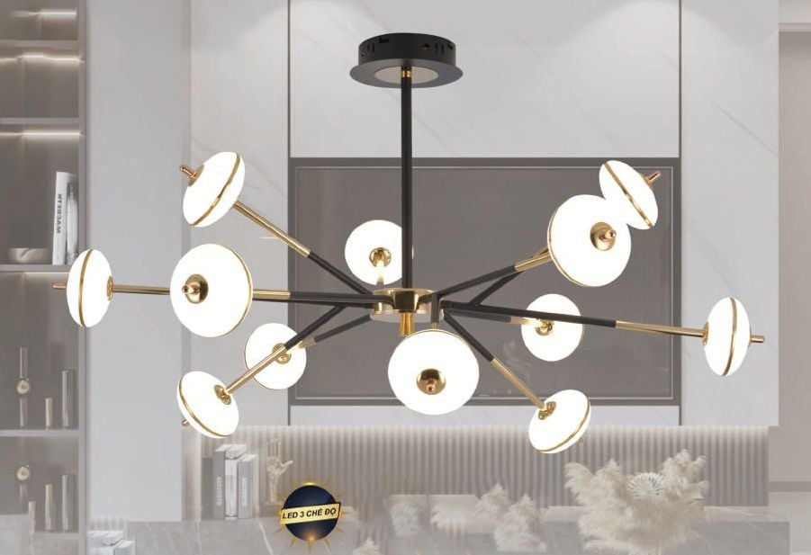 Đèn chùm led 9049/6+6