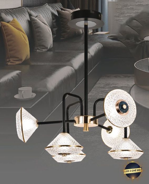 Đèn chùm led 9062/3+3