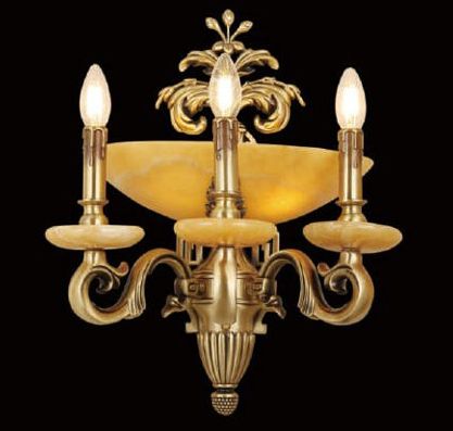 Đèn tường nến đồng 9351-3