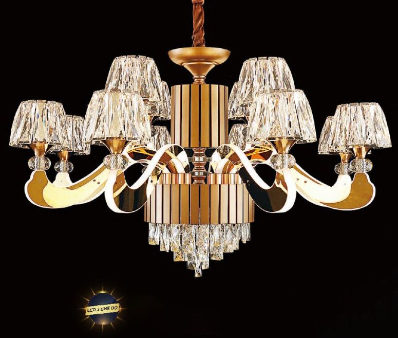Đèn chùm led 9399/8+4