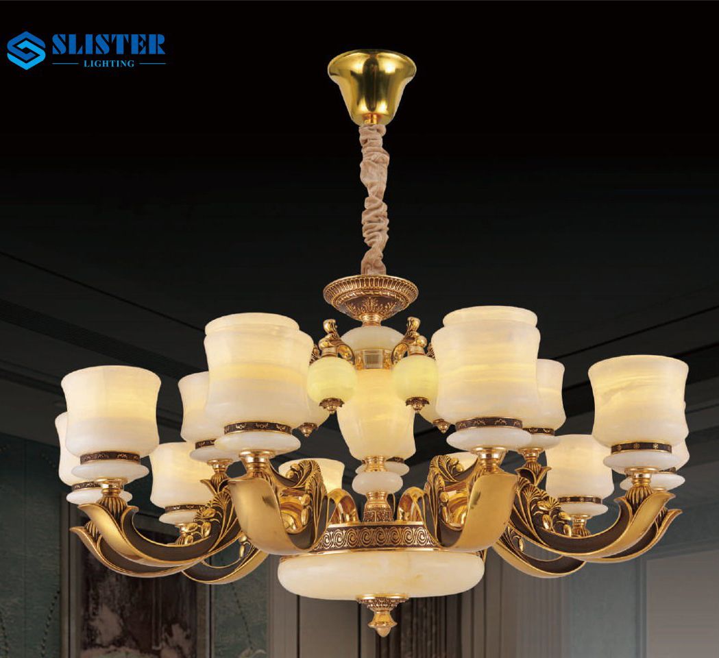 Đèn chùm đồng 9830-15
