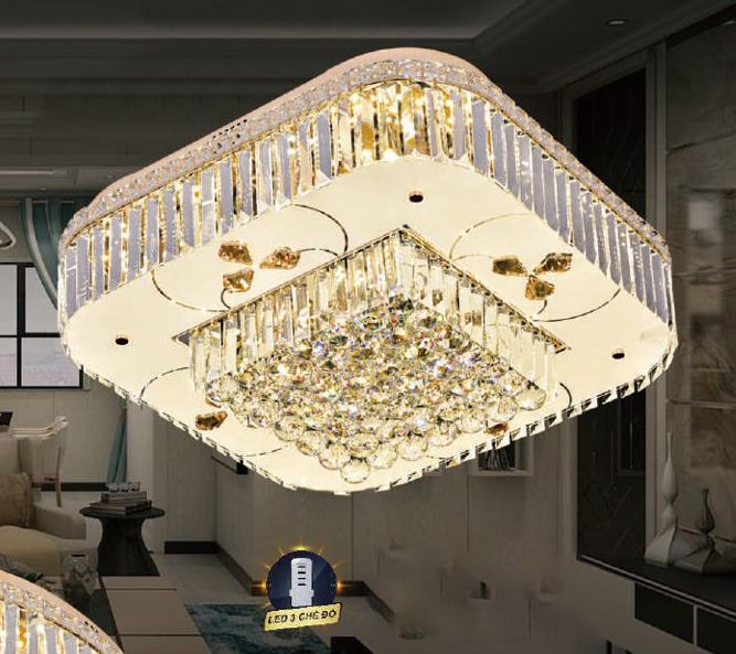 Đèn ốp trần pha lê 9866/600x600