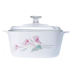  NỒI THỦY TINH VUÔNG CORNINGWARE A-5-LV 5L 